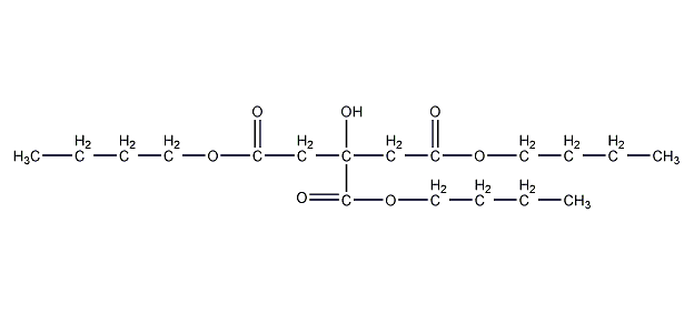 柠檬酸三丁酯结构式