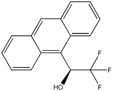(S)-(+)-2,2,2-三氟-1-(9-蒽基)乙醇结构式