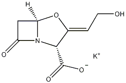 克拉维酸钾结构式