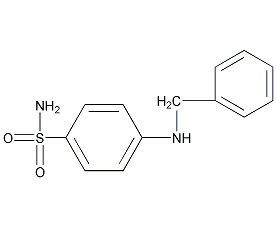 苄磺胺结构式