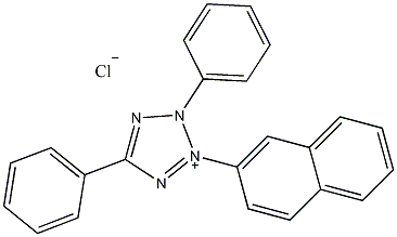 四唑鎓结构式