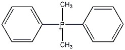 二甲基二苯基碘化鏻结构式