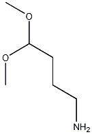4-氨基丁醛二甲基乙缩醛结构式