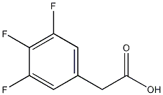 3,4,5-三氟苯乙酸结构式