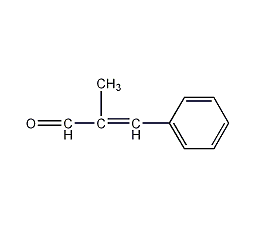 3-苯基-2-丁烯醛结构式