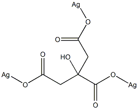 Silver citrate hydrate