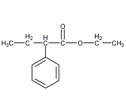 2-苯基丁酸乙酯乙酯结构式