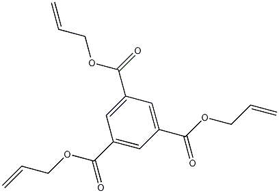 苯均三酸三烯丙基酯结构式