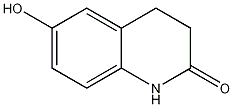 3,4-二氢-6-羟基-2(1H)-喹啉酮结构式