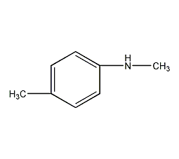 N-甲基对甲苯胺结构式