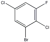 1-溴-2,5-二氯-3-氟苯结构式