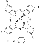 Zinc 2,9,16,23-tetrakis(phenylthio)-29H,31H-phthalocyanine