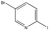 5-溴-2-碘吡啶结构式