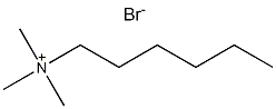 己基三甲基溴化铵结构式