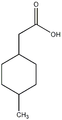 4-甲基环己乙酸结构式