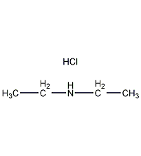 N-乙基乙胺盐酸盐结构式