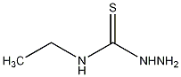 4-乙基-3-硫代氨基脲结构式