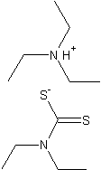 Diethylammonium diethyldithiocarbamate