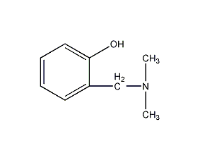 2-二甲胺基甲基苯酚结构式