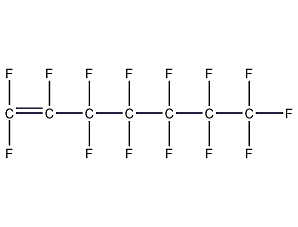 全氟庚烯-1结构式