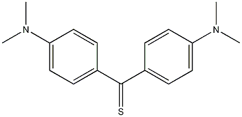 p,p-四甲基二氨基二苯甲硫酮结构式