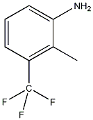 3-氨基-2-甲基三氟甲苯结构式