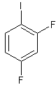 2,4-二氟-1-碘苯结构式