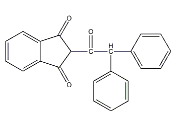 二苯茚酮结构式