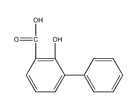 3-苯基水杨酸结构式