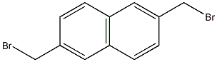 2,6-二(溴甲基)萘结构式