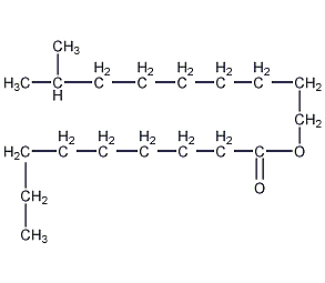 壬酸-8-甲基壬酯结构式