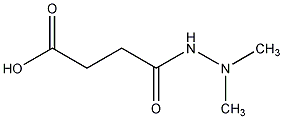 丁酰肼结构式