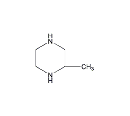 (R)-(-)-2-甲基哌嗪结构式
