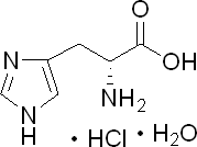 D-组氨酸盐酸盐一水结构式