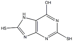 2,8-Dimercapto-6-hydroxypurine