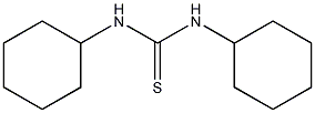 N,N-二环己基硫脲结构式