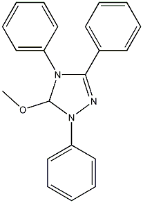 5-Methoxy-1,3,4-triphenyl-4,5-dihydro-1H-1,2,4-triazole