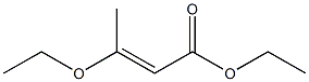 3-乙氧基-2-丁烯酸乙酯结构式