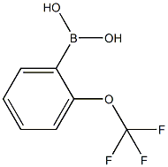 邻三氟甲氧基苯硼酸结构式