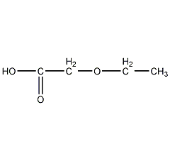 乙氧基乙酸结构式