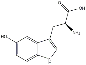 5-羟基-L-色氨酸结构式