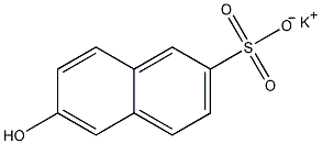 6-羟基-2-萘磺酸钾盐结构式