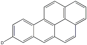 苯并[a]芘-8-d结构式