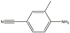 4-氨基-3-甲基苯甲腈结构式