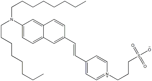 4-(2-[6-(Dioctylamino)-2-naphthalenyl]ethenyl)-1-(3-sulfopropyl)pyridinium inner salt