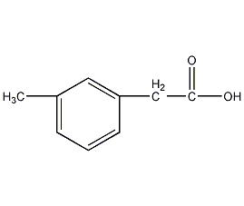 间甲基苯乙酸结构式
