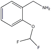 2-(二氟甲氧基)苯甲基胺结构式