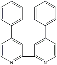 4,4'-二苯基-2,2'-二联吡啶结构式