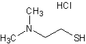 2-二甲氨基乙硫醇盐酸盐结构式