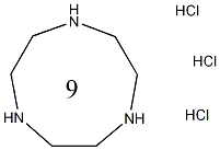 1,4,7-三氮环壬烷三盐酸盐结构式